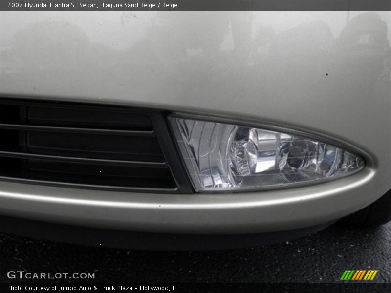 Laguna Sand Beige / Beige 2007 Hyundai Elantra SE Sedan
