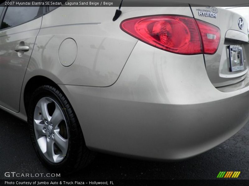 Laguna Sand Beige / Beige 2007 Hyundai Elantra SE Sedan