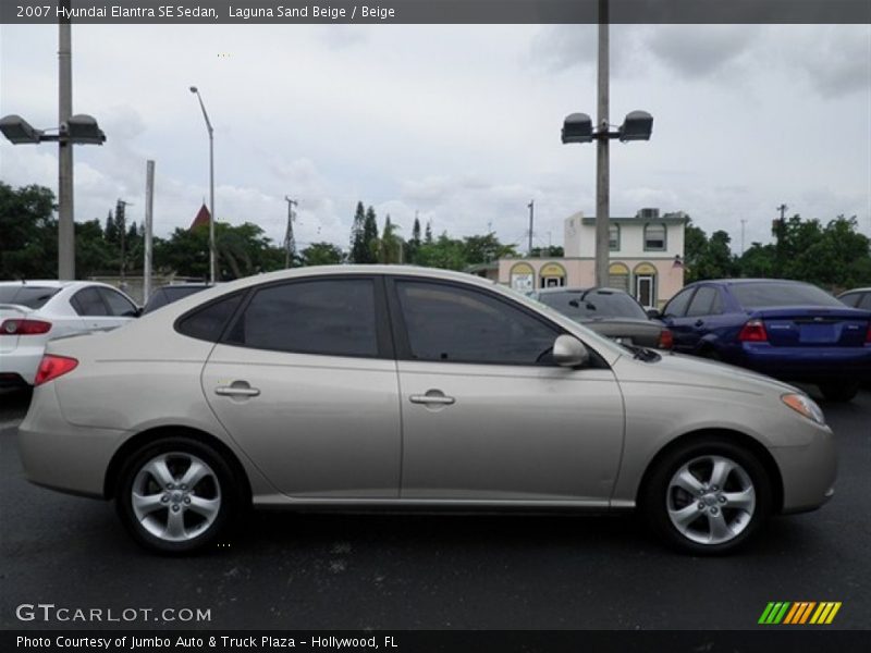 Laguna Sand Beige / Beige 2007 Hyundai Elantra SE Sedan