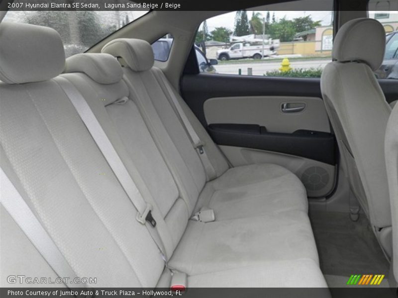 Laguna Sand Beige / Beige 2007 Hyundai Elantra SE Sedan