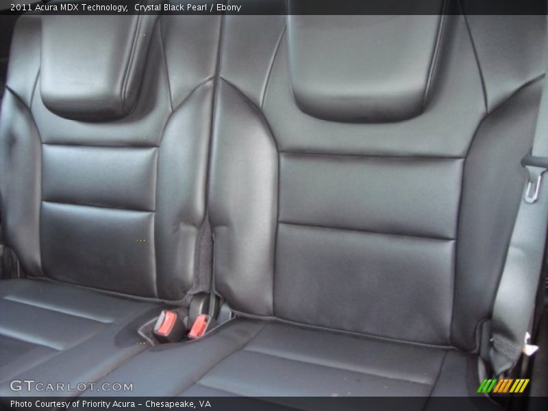 Crystal Black Pearl / Ebony 2011 Acura MDX Technology