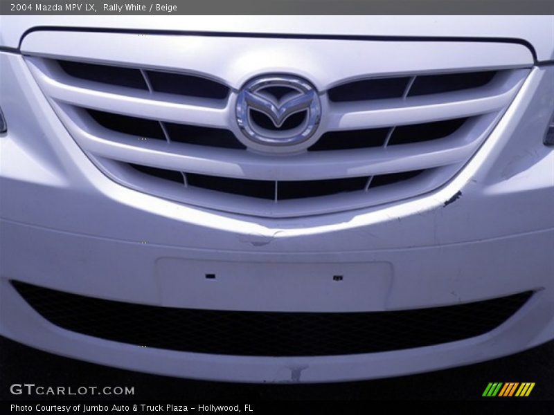 Rally White / Beige 2004 Mazda MPV LX