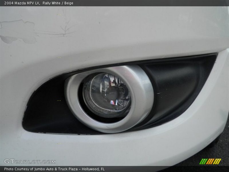 Rally White / Beige 2004 Mazda MPV LX
