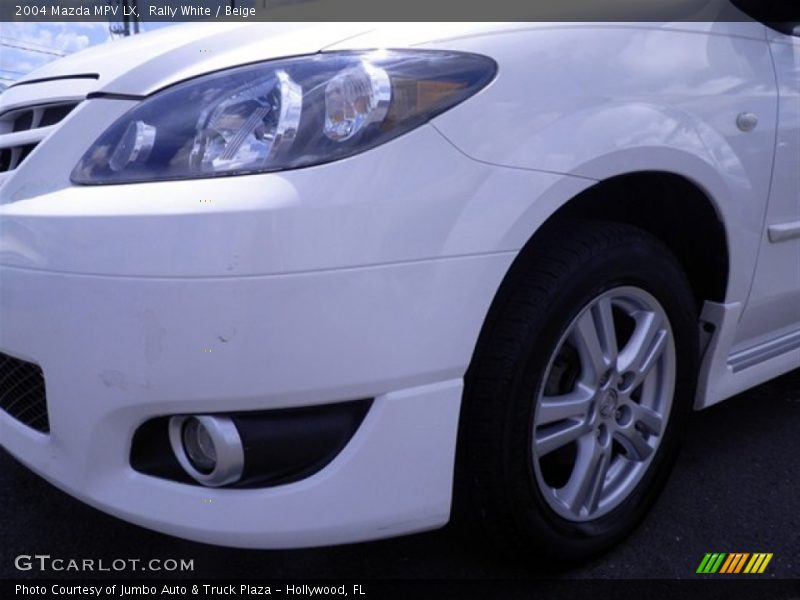 Rally White / Beige 2004 Mazda MPV LX