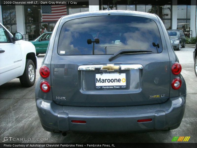 Dark Gray Metallic / Gray 2009 Chevrolet HHR LT