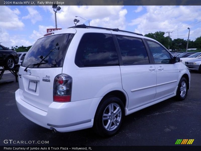 Rally White / Beige 2004 Mazda MPV LX