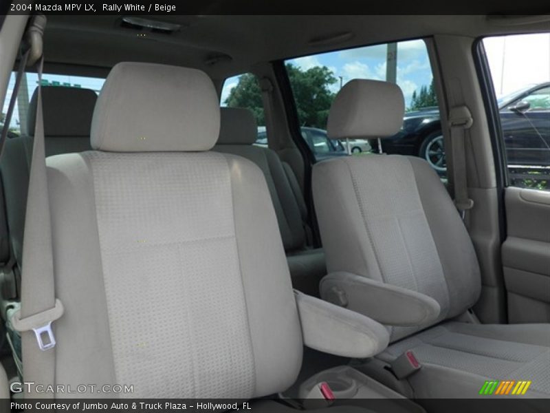 Rally White / Beige 2004 Mazda MPV LX