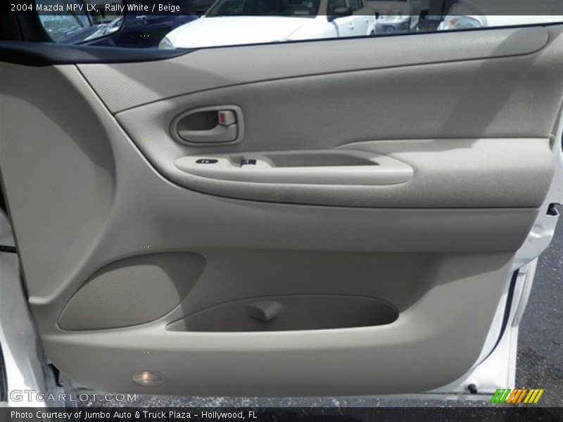 Rally White / Beige 2004 Mazda MPV LX
