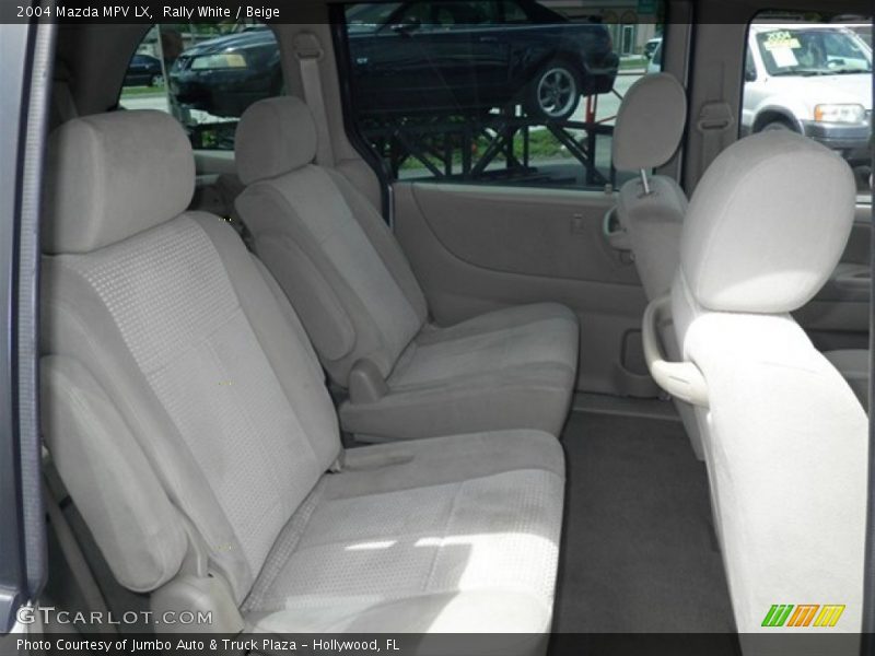 Rally White / Beige 2004 Mazda MPV LX
