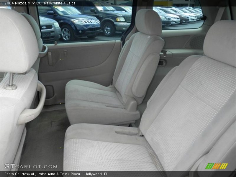 Rally White / Beige 2004 Mazda MPV LX