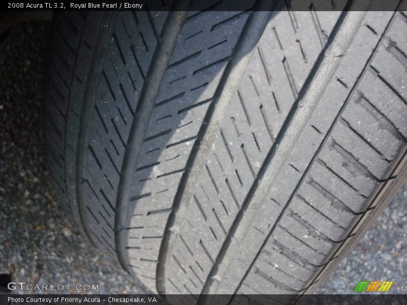 Royal Blue Pearl / Ebony 2008 Acura TL 3.2