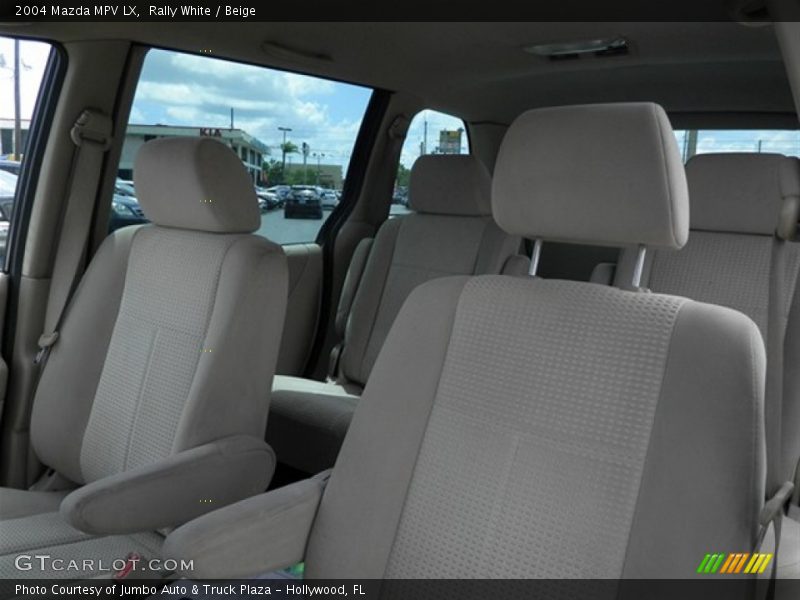 Rally White / Beige 2004 Mazda MPV LX