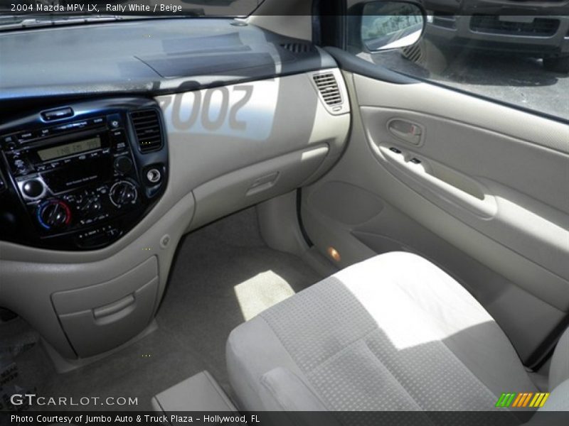 Rally White / Beige 2004 Mazda MPV LX