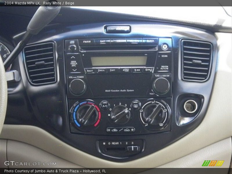 Rally White / Beige 2004 Mazda MPV LX