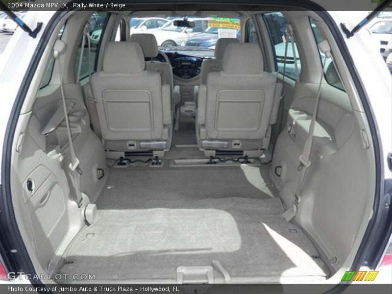 Rally White / Beige 2004 Mazda MPV LX