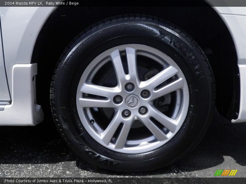 Rally White / Beige 2004 Mazda MPV LX