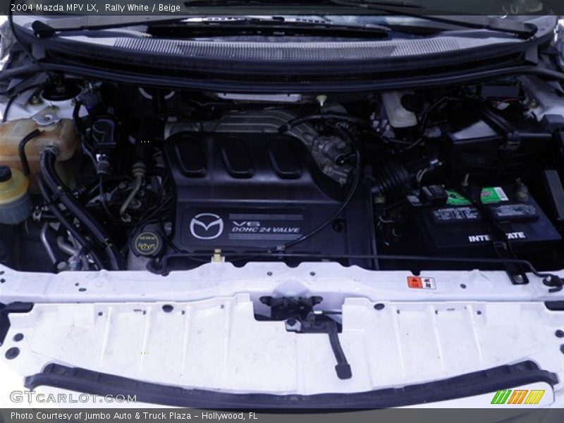 Rally White / Beige 2004 Mazda MPV LX