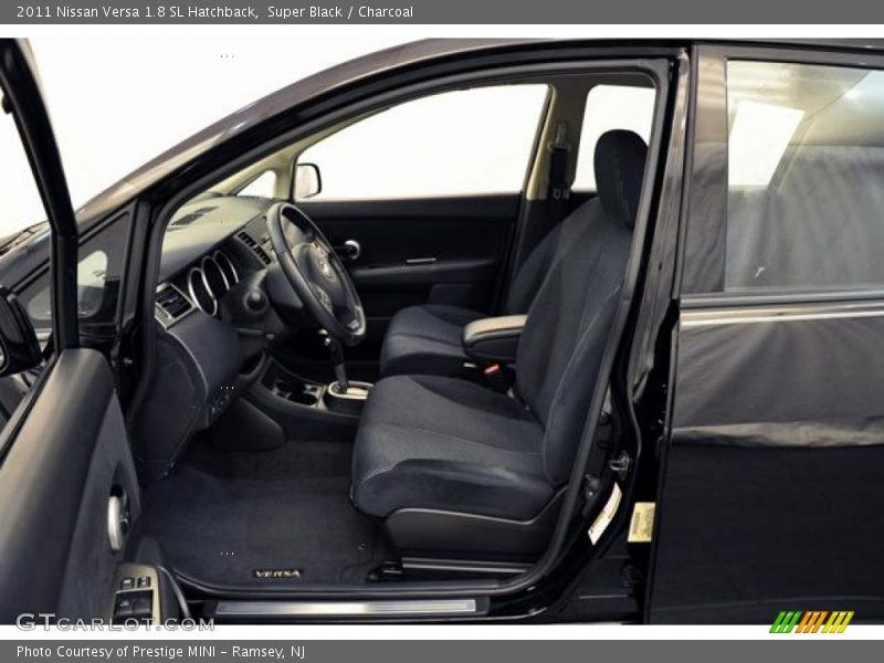 Super Black / Charcoal 2011 Nissan Versa 1.8 SL Hatchback