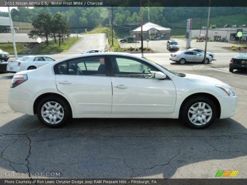 Winter Frost White / Charcoal 2011 Nissan Altima 2.5