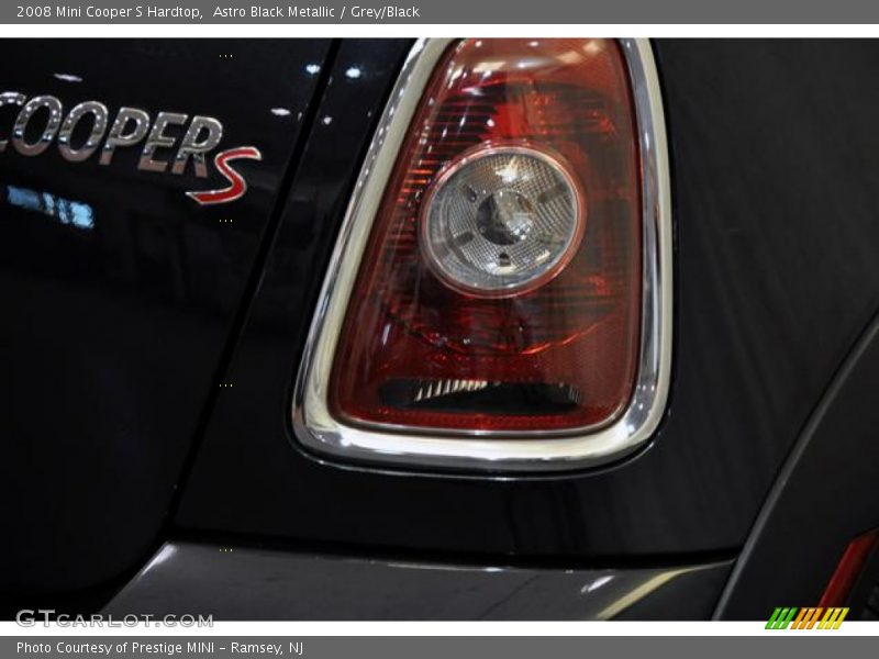 Astro Black Metallic / Grey/Black 2008 Mini Cooper S Hardtop