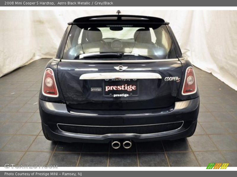 Astro Black Metallic / Grey/Black 2008 Mini Cooper S Hardtop