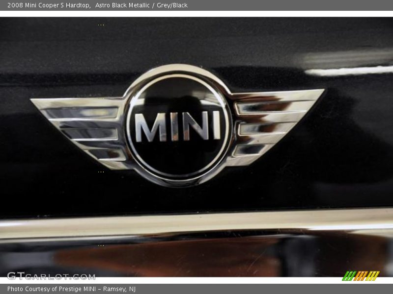 Astro Black Metallic / Grey/Black 2008 Mini Cooper S Hardtop