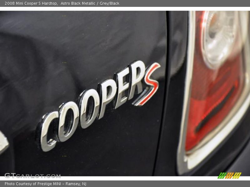 Astro Black Metallic / Grey/Black 2008 Mini Cooper S Hardtop