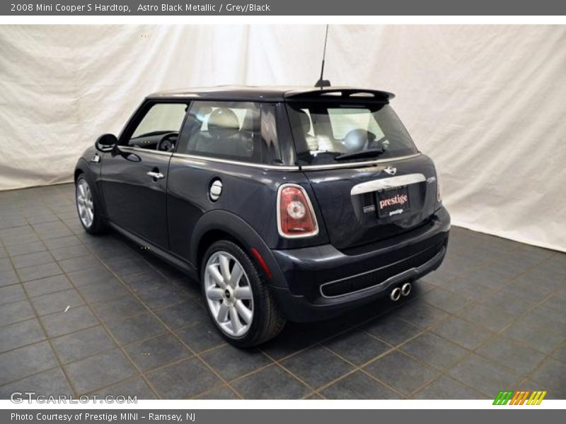 Astro Black Metallic / Grey/Black 2008 Mini Cooper S Hardtop