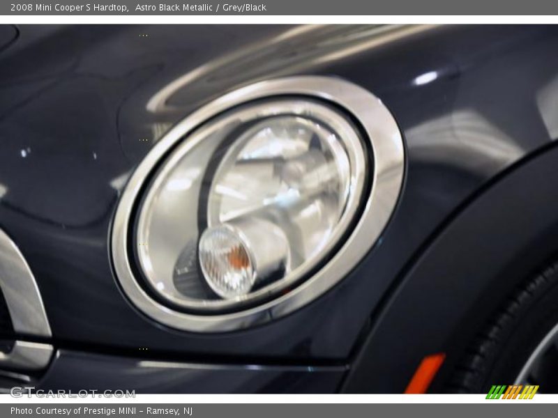 Astro Black Metallic / Grey/Black 2008 Mini Cooper S Hardtop