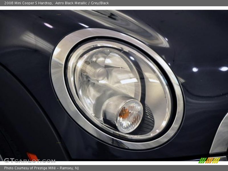 Astro Black Metallic / Grey/Black 2008 Mini Cooper S Hardtop