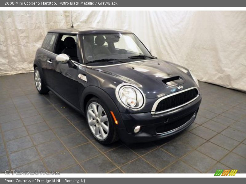Astro Black Metallic / Grey/Black 2008 Mini Cooper S Hardtop