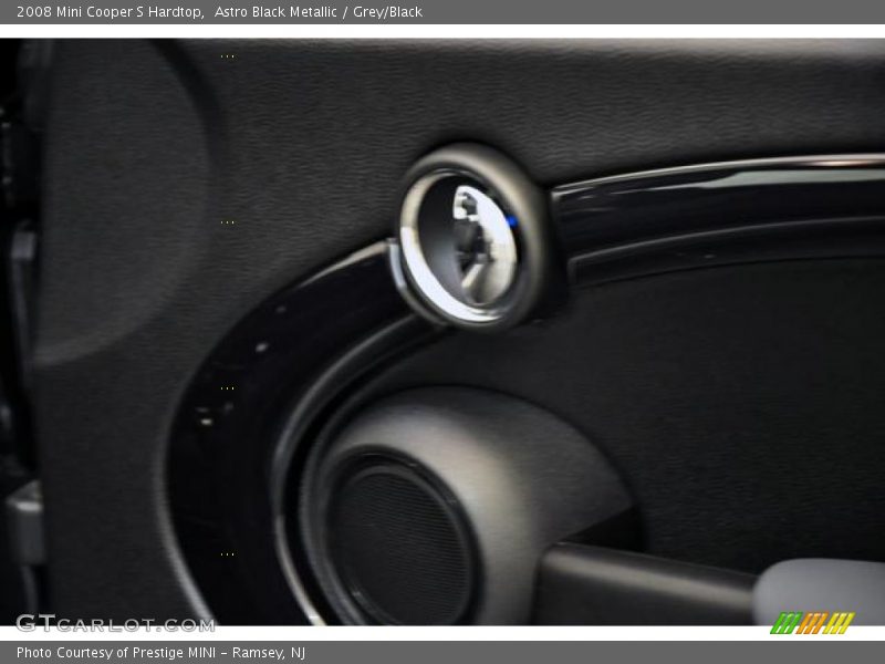 Astro Black Metallic / Grey/Black 2008 Mini Cooper S Hardtop