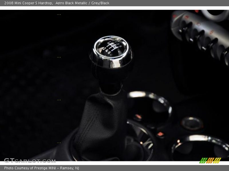 Astro Black Metallic / Grey/Black 2008 Mini Cooper S Hardtop
