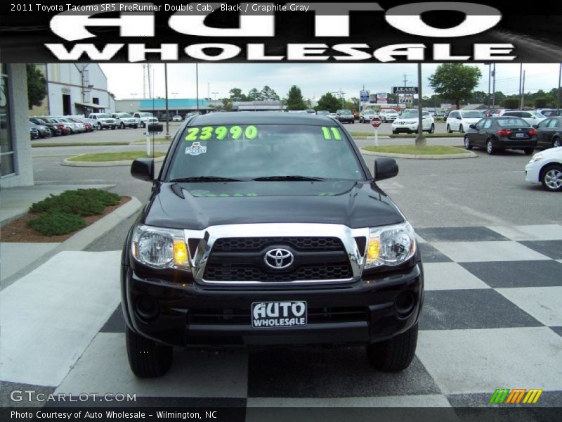 Black / Graphite Gray 2011 Toyota Tacoma SR5 PreRunner Double Cab