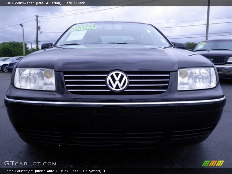 Black / Black 2004 Volkswagen Jetta GL Sedan