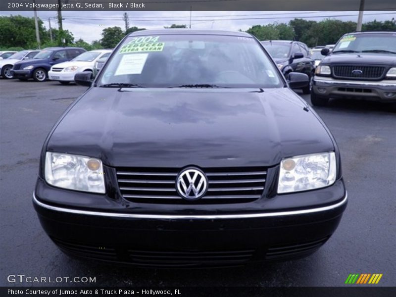 Black / Black 2004 Volkswagen Jetta GL Sedan