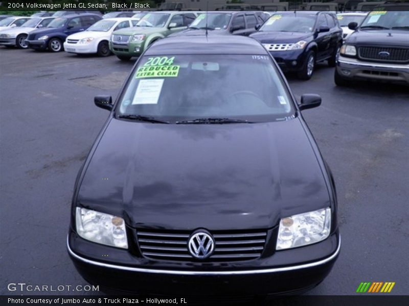 Black / Black 2004 Volkswagen Jetta GL Sedan