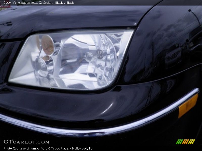 Black / Black 2004 Volkswagen Jetta GL Sedan
