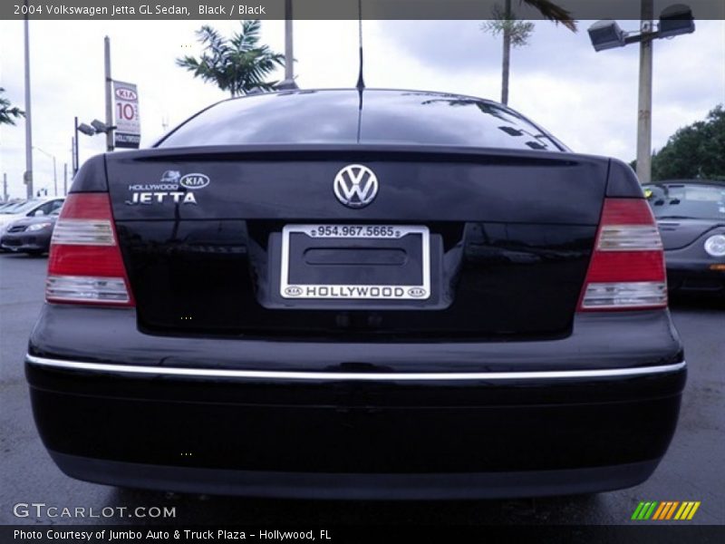 Black / Black 2004 Volkswagen Jetta GL Sedan