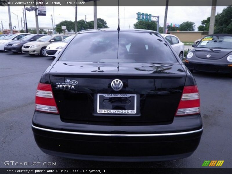 Black / Black 2004 Volkswagen Jetta GL Sedan
