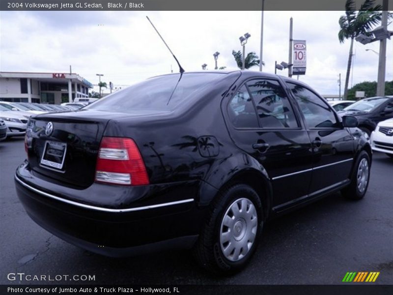 Black / Black 2004 Volkswagen Jetta GL Sedan