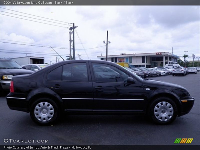 Black / Black 2004 Volkswagen Jetta GL Sedan