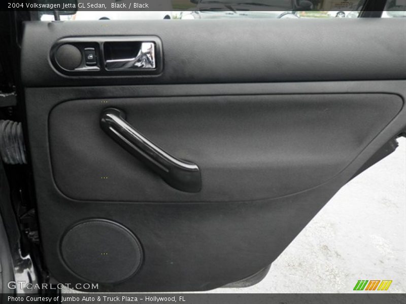 Black / Black 2004 Volkswagen Jetta GL Sedan
