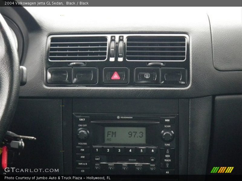 Black / Black 2004 Volkswagen Jetta GL Sedan