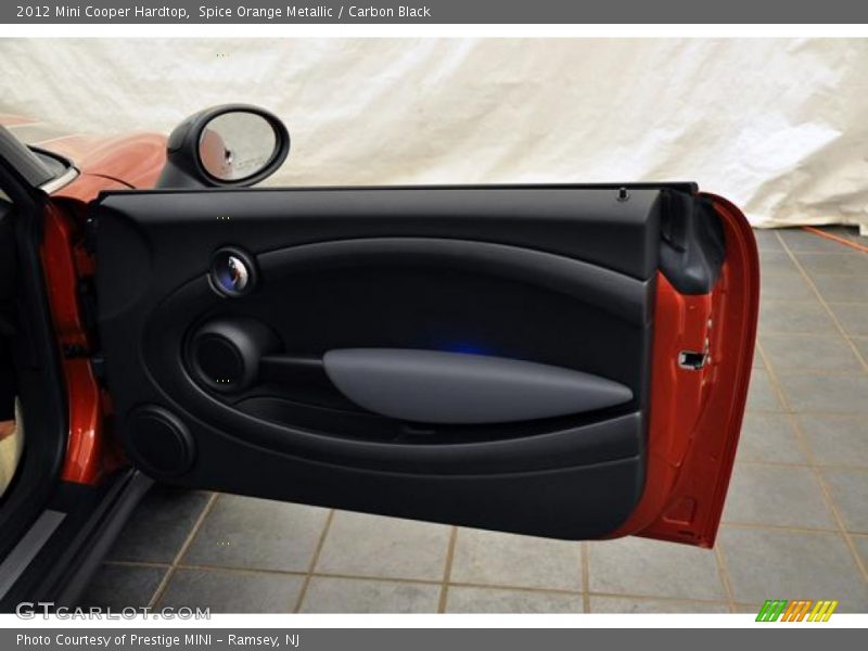 Spice Orange Metallic / Carbon Black 2012 Mini Cooper Hardtop