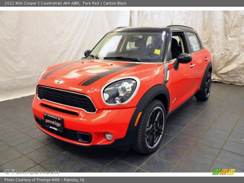Pure Red / Carbon Black 2012 Mini Cooper S Countryman All4 AWD