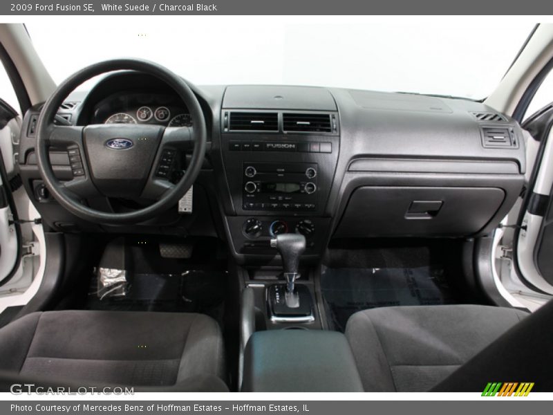 White Suede / Charcoal Black 2009 Ford Fusion SE