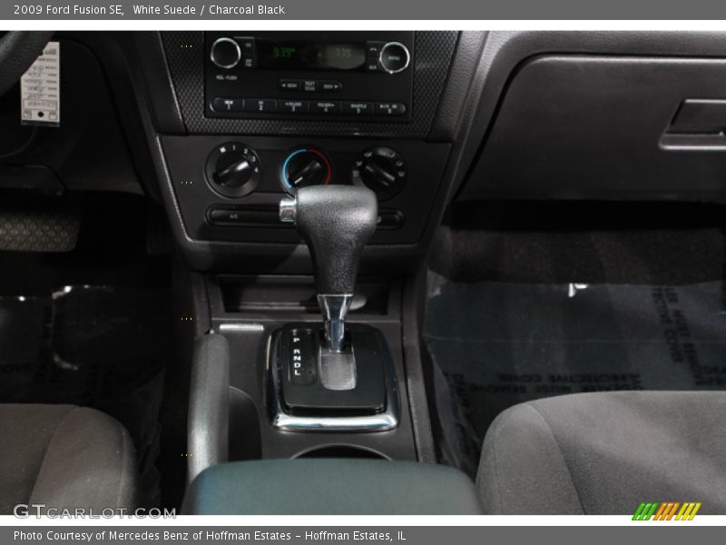 White Suede / Charcoal Black 2009 Ford Fusion SE