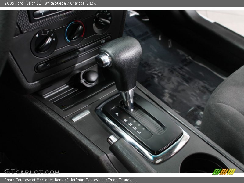 White Suede / Charcoal Black 2009 Ford Fusion SE