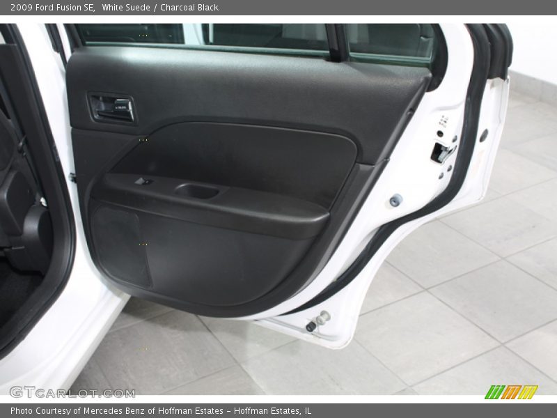 White Suede / Charcoal Black 2009 Ford Fusion SE